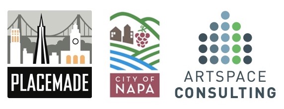 PlaceMade, City of Napa, Artspace Consulting Logos