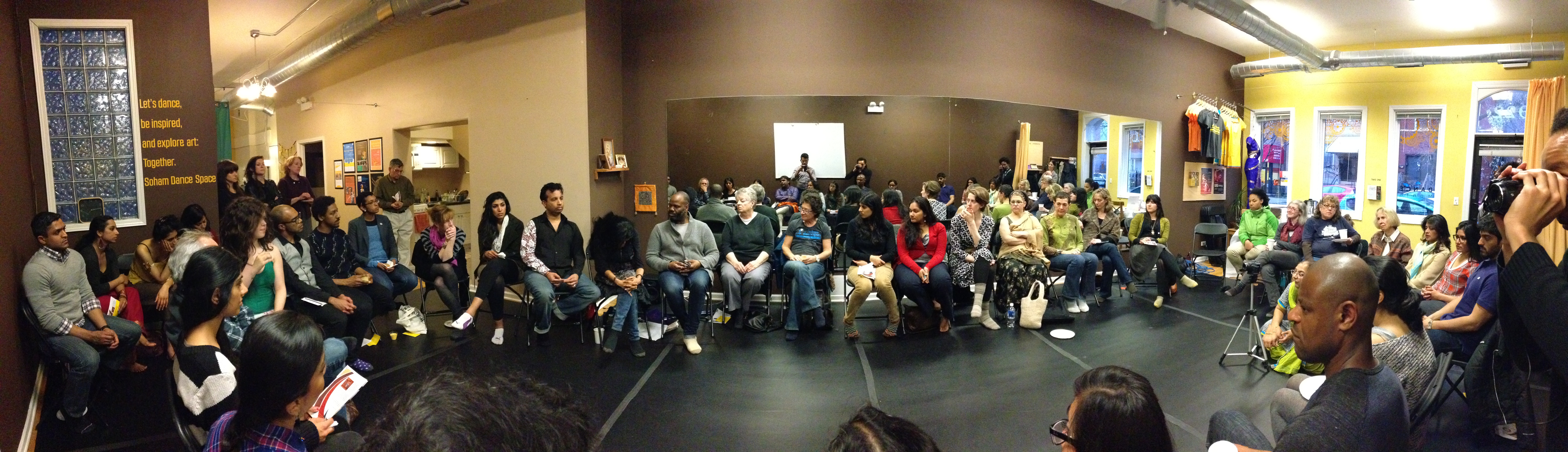 Meeting at Soham Dance Space 