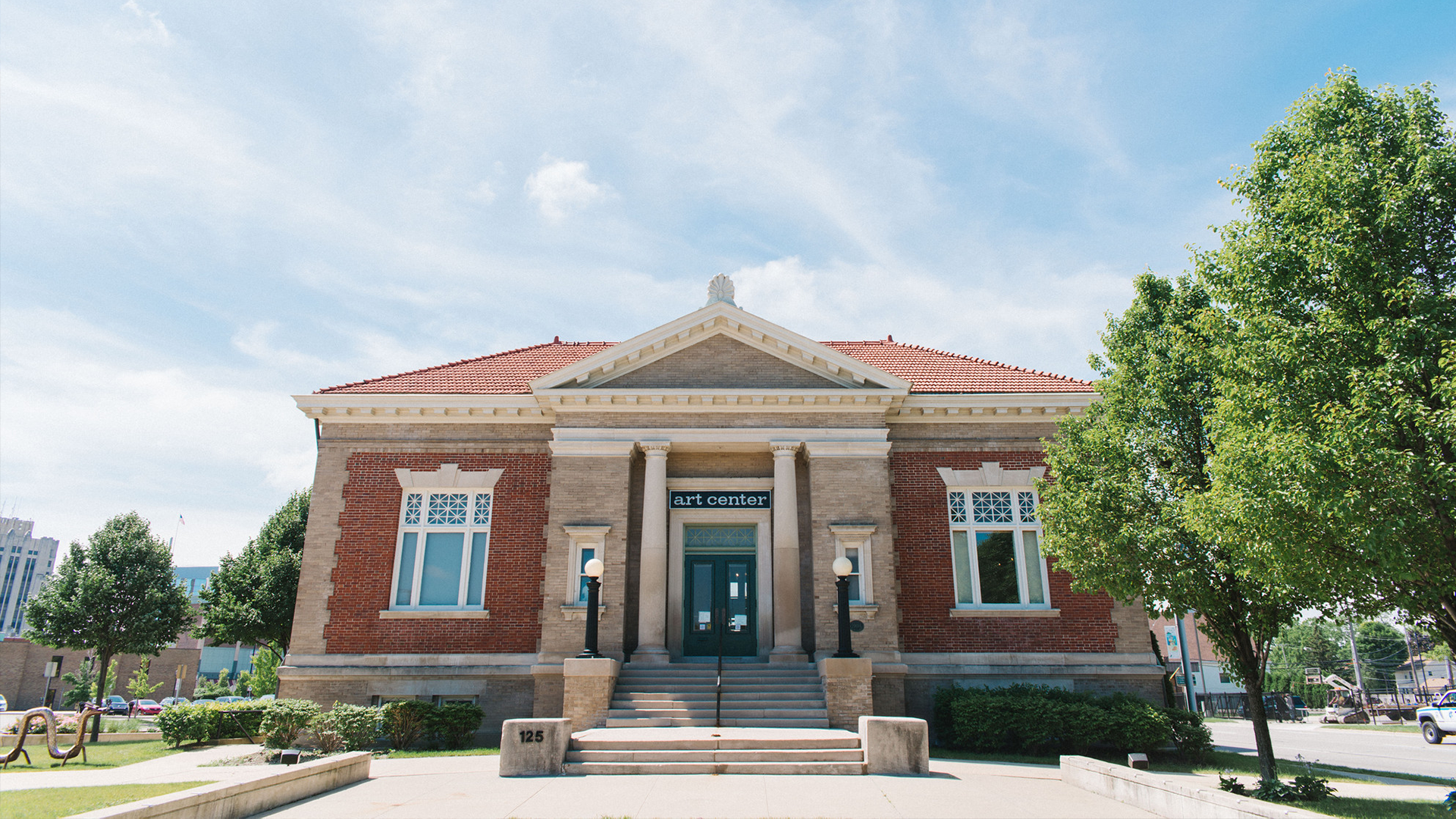 Exterior of Anton Art Center