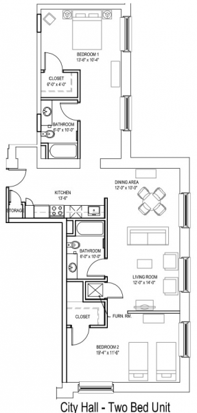 2 Bedroom