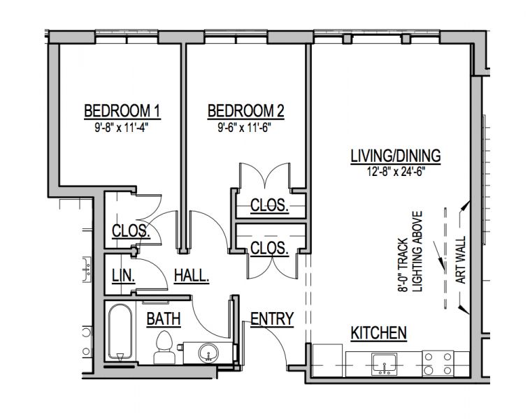 2 Bedroom