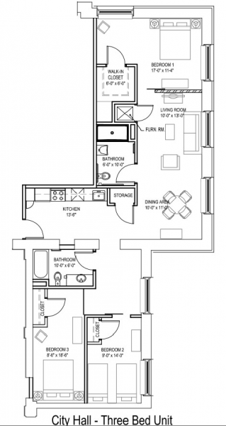 3 Bedroom