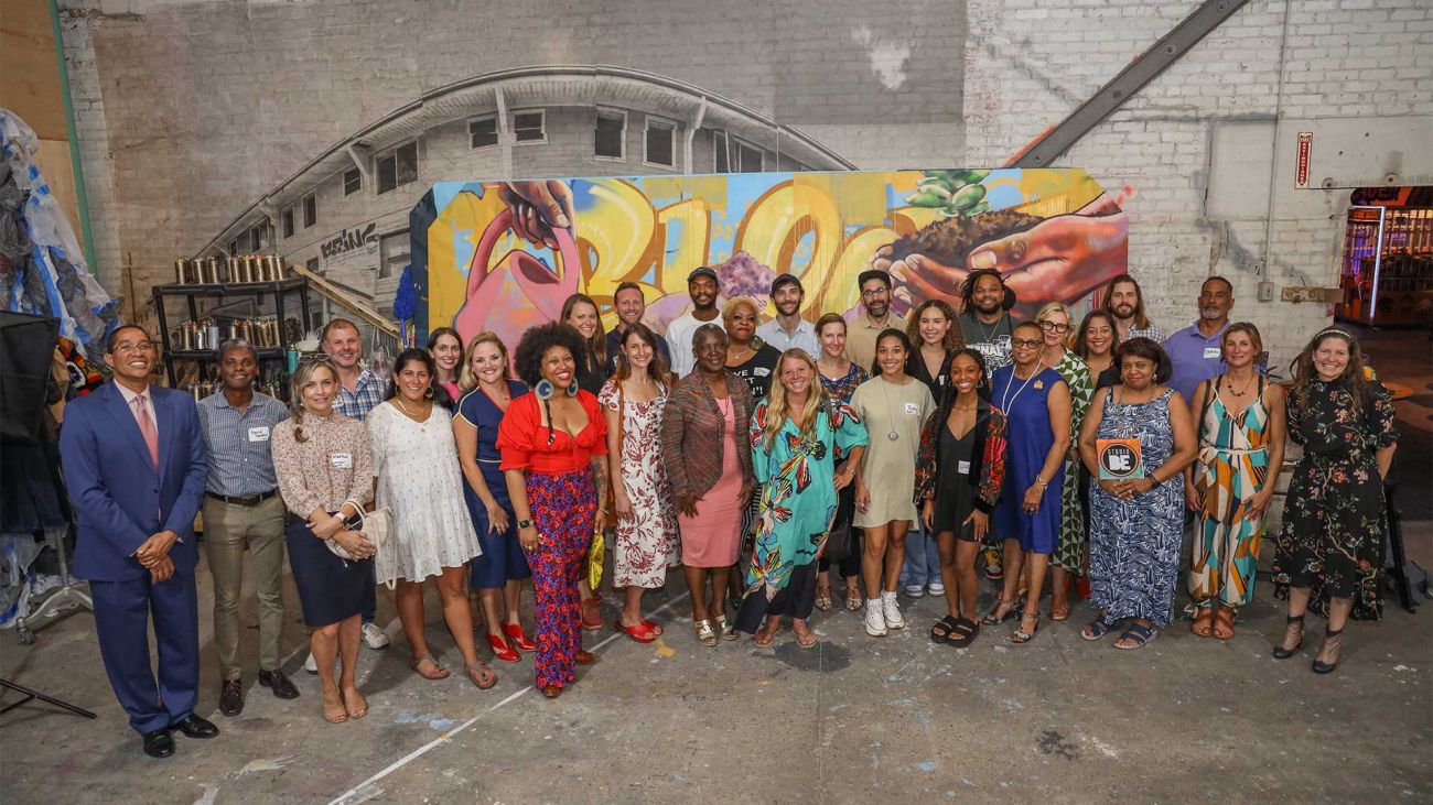 Group photo of Artspace Immersion: New Orleans cohort