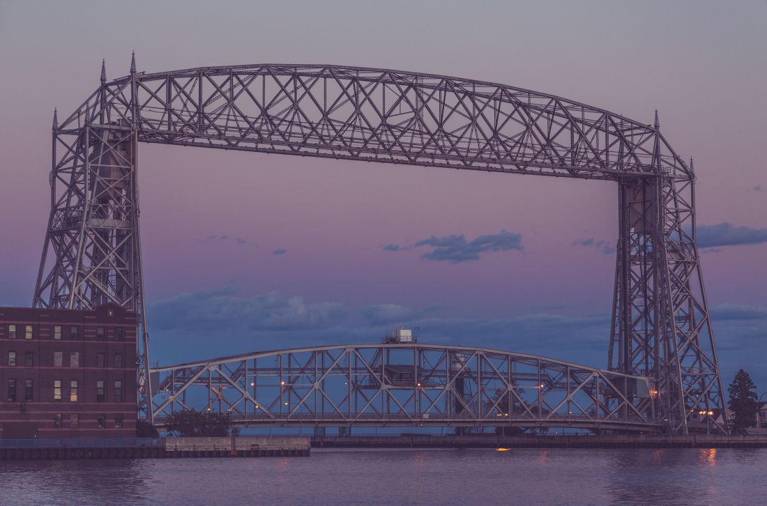 Lift Bridge Sunset