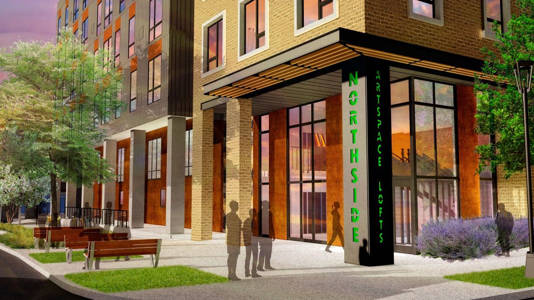 Northside Artspace Lofts concept.