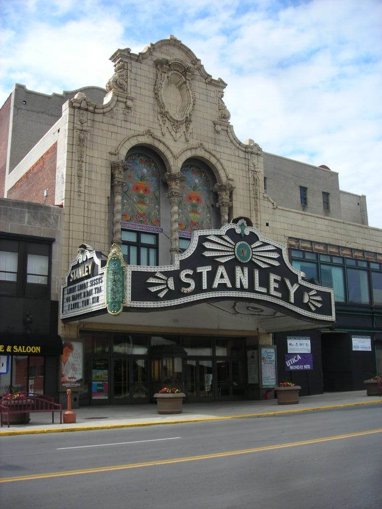 Facade of Stanley Theater