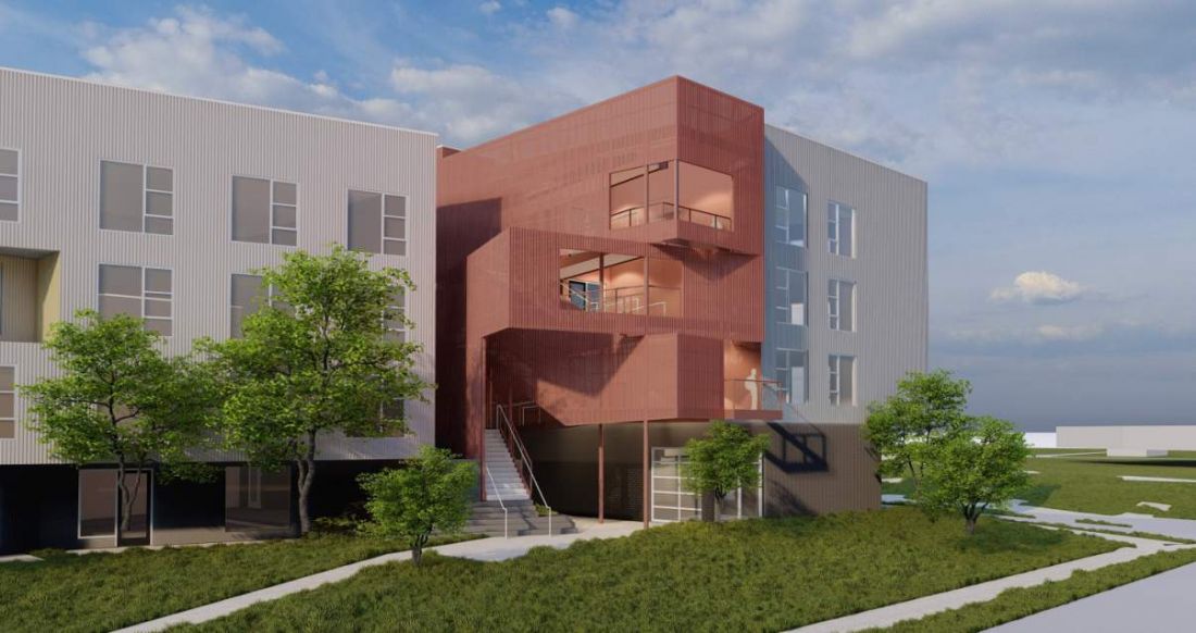 Early rendering of SOMO exterior