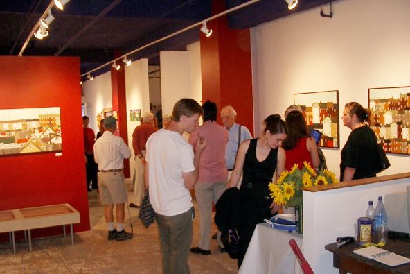 Gallery Space in the TK Lofts.