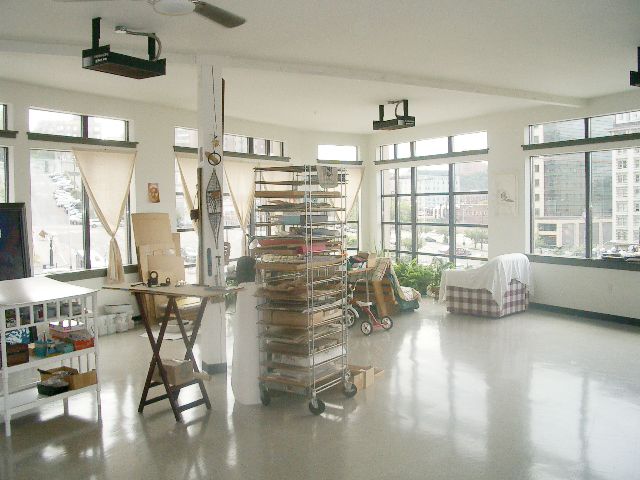 Interior Studio Space in the TK Lofts.