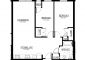 2 Bedroom Floor Plan for Unit 2BR ACC.