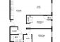 2 Bedroom Floor Plan for Unit 2BR A-2.