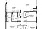 3 Bedroom Floor Plan for Unit 3BR F.