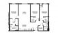 3 Bedroom Floor Plan for Unit 3BR G.