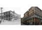 Then and now of the Tashiro Kaplan Artist Lofts (2004) in Seattle, WA.