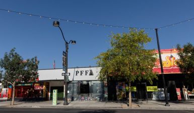 What needs to be done to keep artists in the downtown Las Vegas Arts District