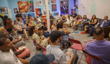 Group photo of Artspace Immersion: New Orleans cohort