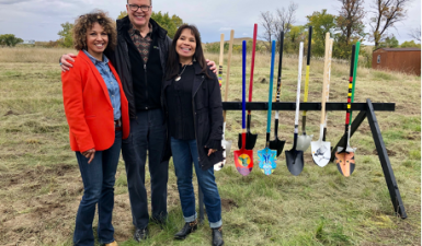 Oglala Lakota ground breaking, 2018